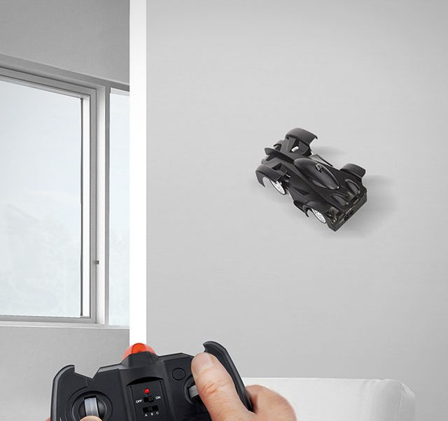 toy car that drives on walls