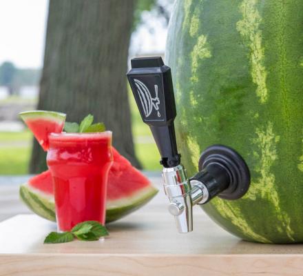 Watermelon Keg Tap Turns Any Watermelon Into a Drink Dispenser