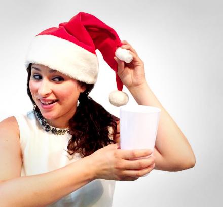 Wearable Santa Hat Flask