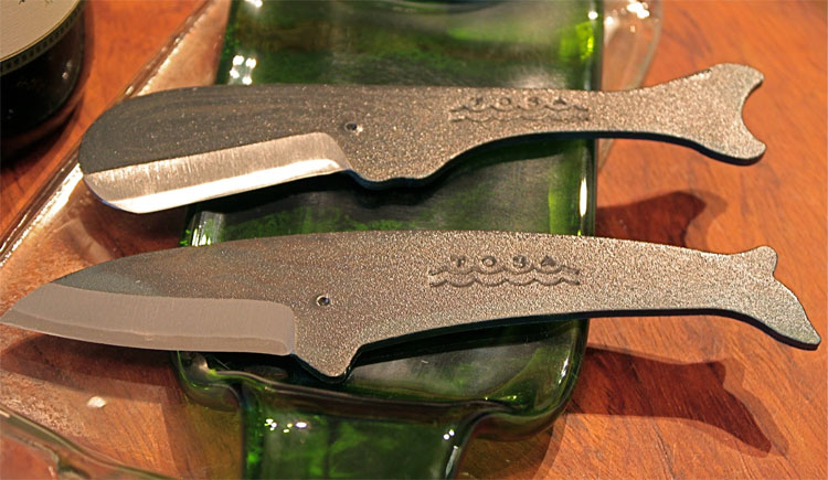 Whale Shaped Knives