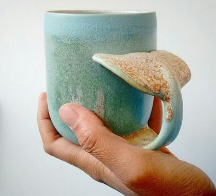 Whale Tail Coffee Mug