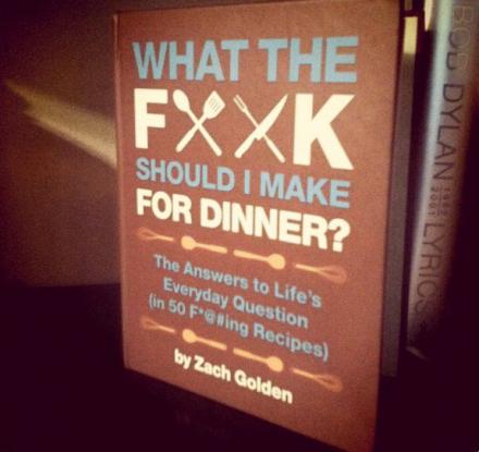 What The Fuck Should I Make For Dinner Cookbook