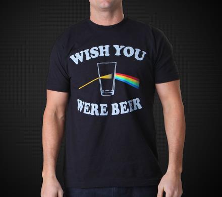 Wish You Were Beer Pink Floyd T-Shirt