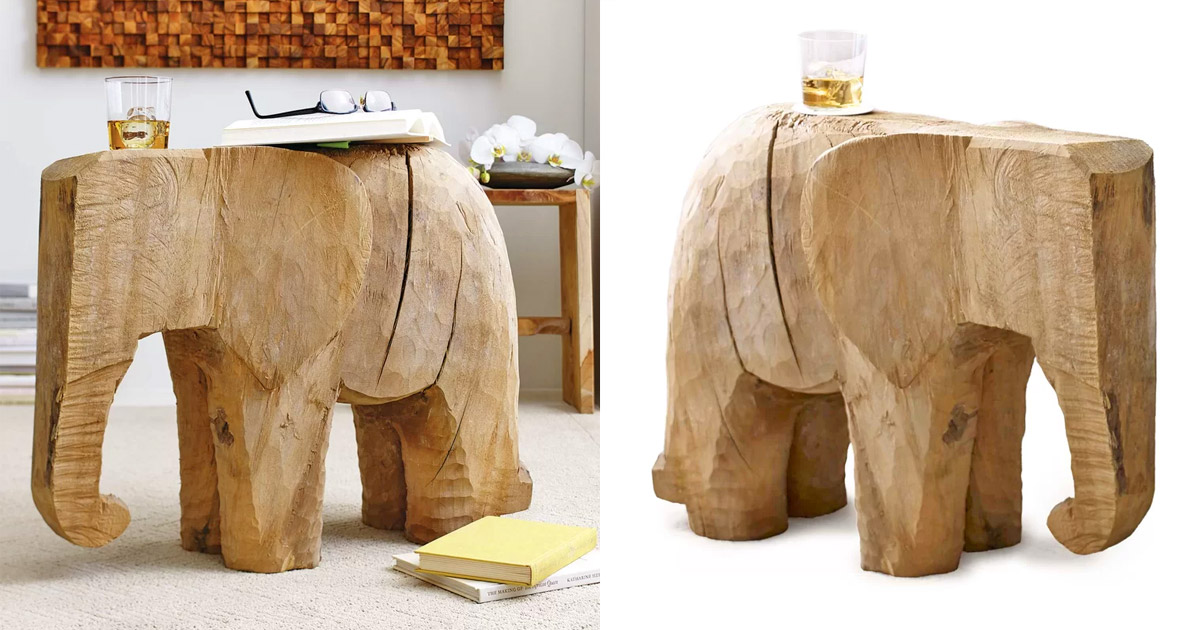 elephant kitchen table