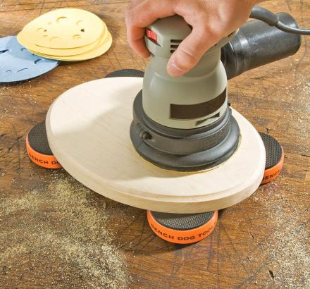 Portable Work Grippers Let You Rout, Sand, Cut and Carve Without Using Clamps