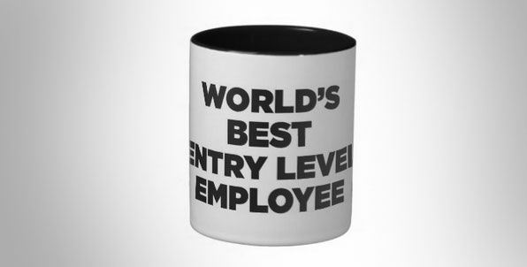 World's Best Entry Level Employee Mug - Best funny office mug