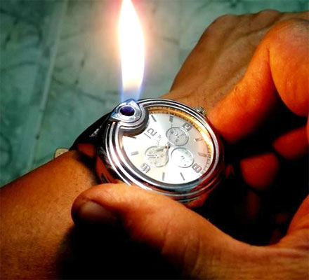 Wrist Watch Lighter: A Watch That Doubles as a Lighter