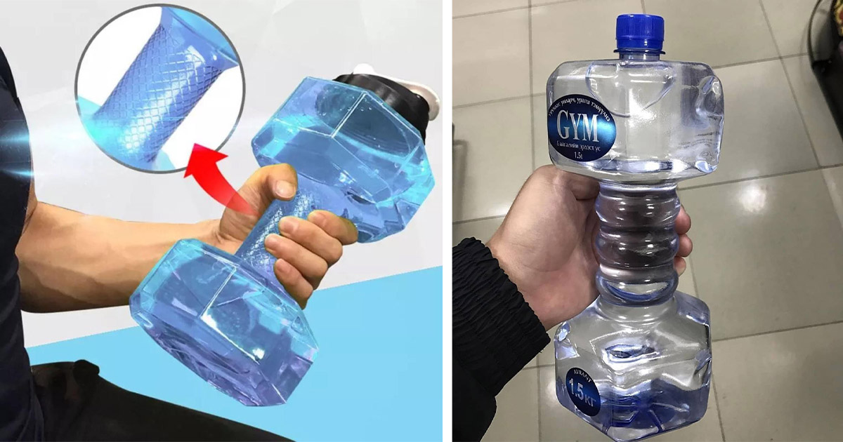 Dumbbell Water Bottle – Fitness Findings