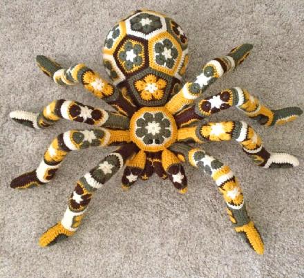 You Can Now Get a Giant Crochet Spider