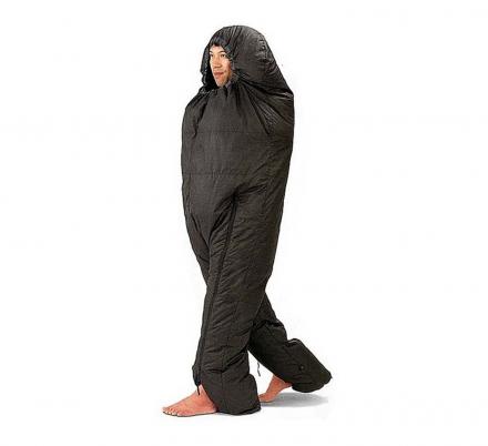 editorial Polar Achievable This Walking Sleeping Bag Onesie Lets You Walk Around While Wearing It