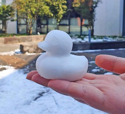 Duck Shaped Snowball Maker Clip,Outdoor Winter Snow Sand Mold Tool Toys for Kids and Adults Plastic Snowball Making Toys for Snowball Fight,Snowman Makers Tool 