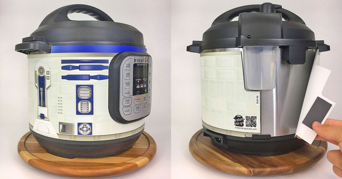 Here's How to Turn Your Instant Pot into R2D2 from Star Wars