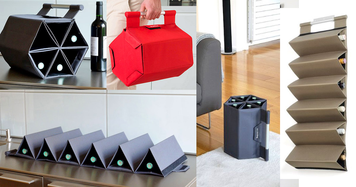 bag that holds wine