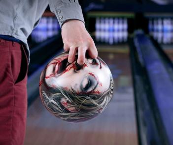 Zombie Head Bowling Balls