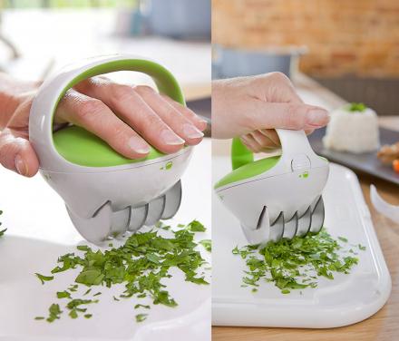 ZYLISS FastCut Herb Mincer Lets You Roll Over Herbs To Mince