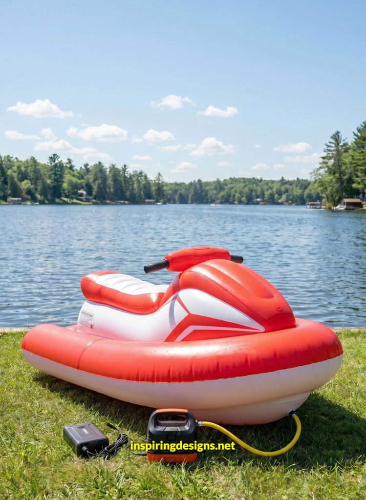 Inflatable jetski