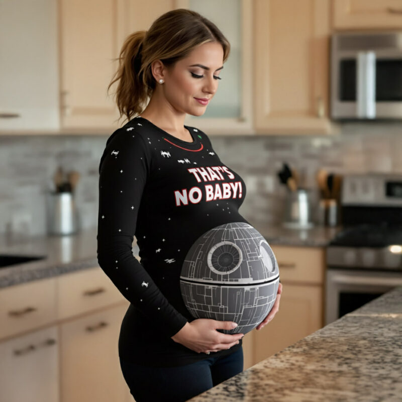 Thats no baby death star pregnancy shirt