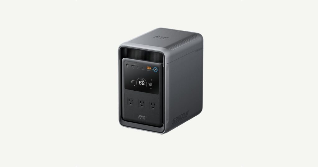 Anker SOLIX S2000 portable power station on a clean background
