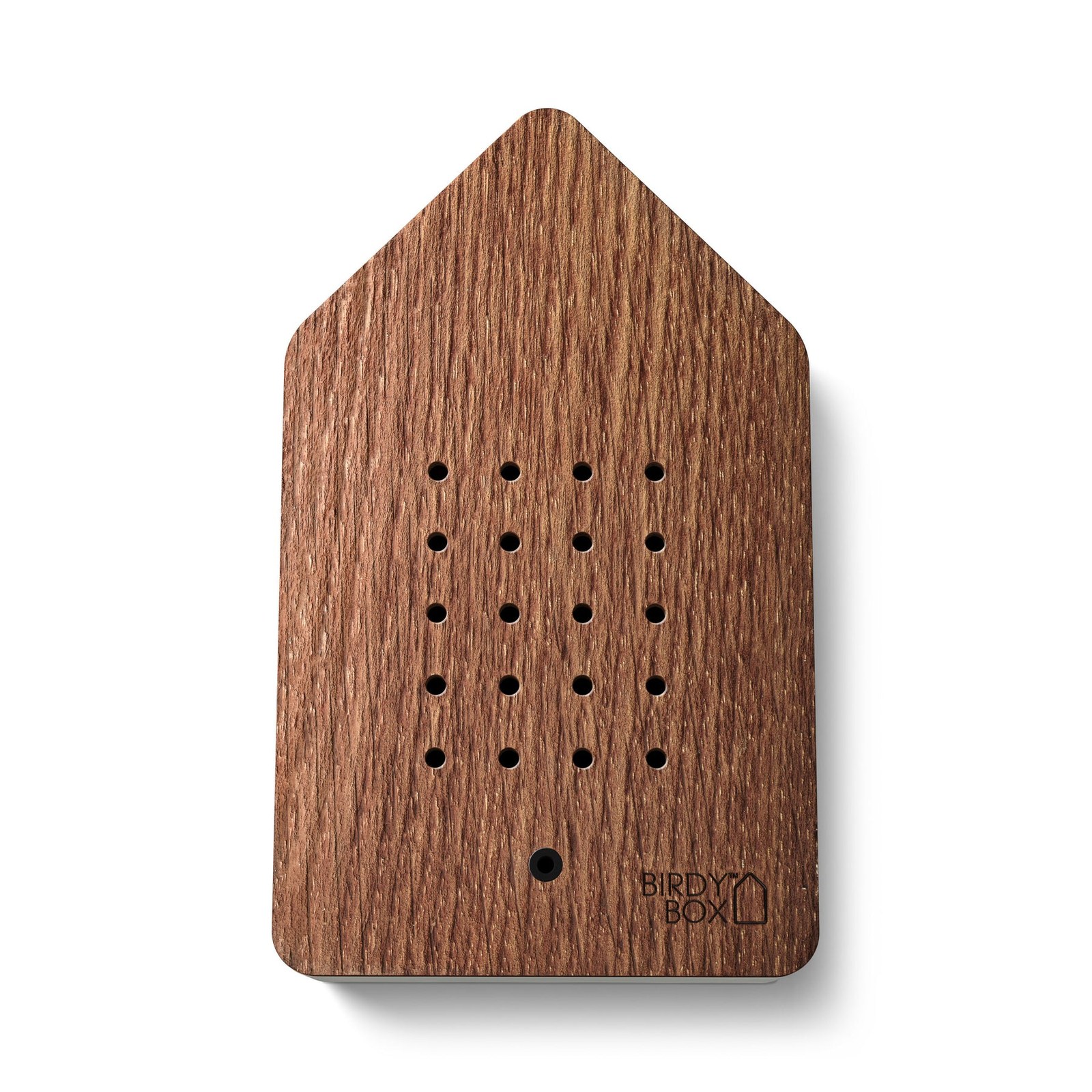 RELAXOUND Birdybox Dark Oak sound box straight front view