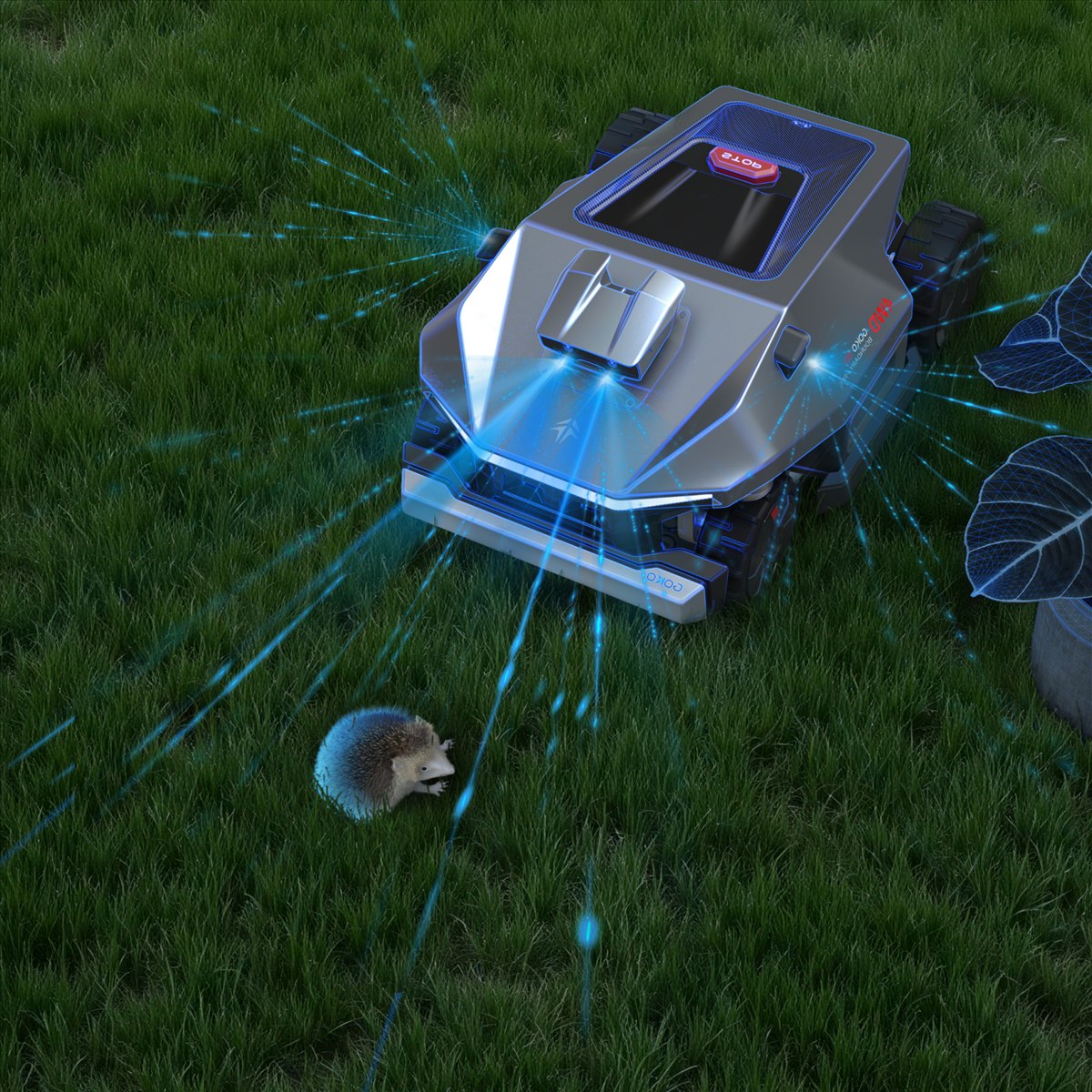 GOKO M6 AI 4WD robotic lawn mower image 5