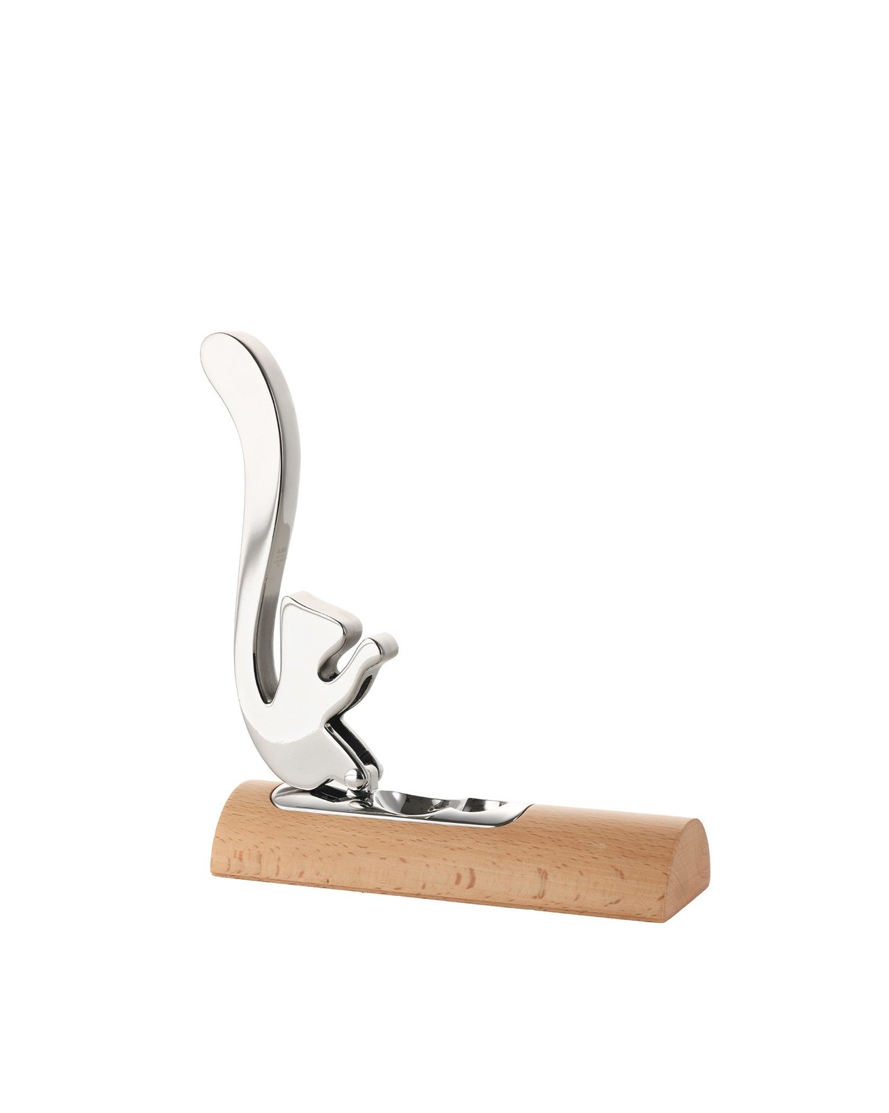 Alessi Scoiattolo squirrel-shaped nutcracker by Andrea Branzi on a white background