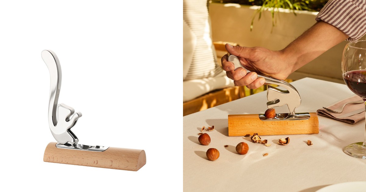 調理器具 Alessi Nutty Squirrel Nutcracker This Squirrel Nutcracker Turns Snack Time Into A Tiny Woodland