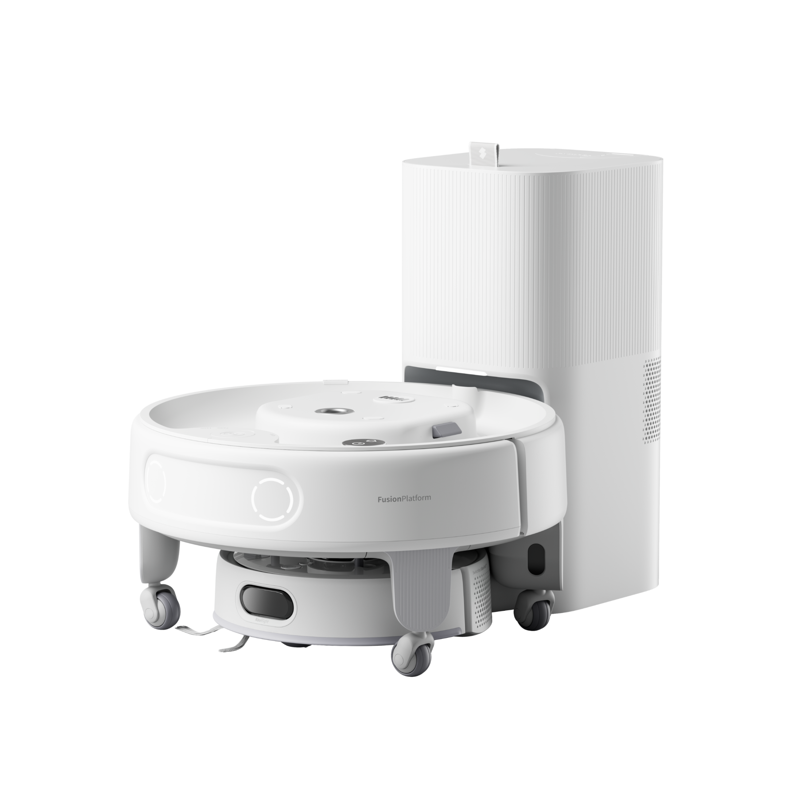 SwitchBot K20+ Pro robot vacuum with auto-empty station and mobile base