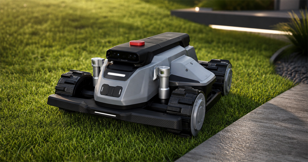 TerraMow X AWD turn-free robot lawn mower product image