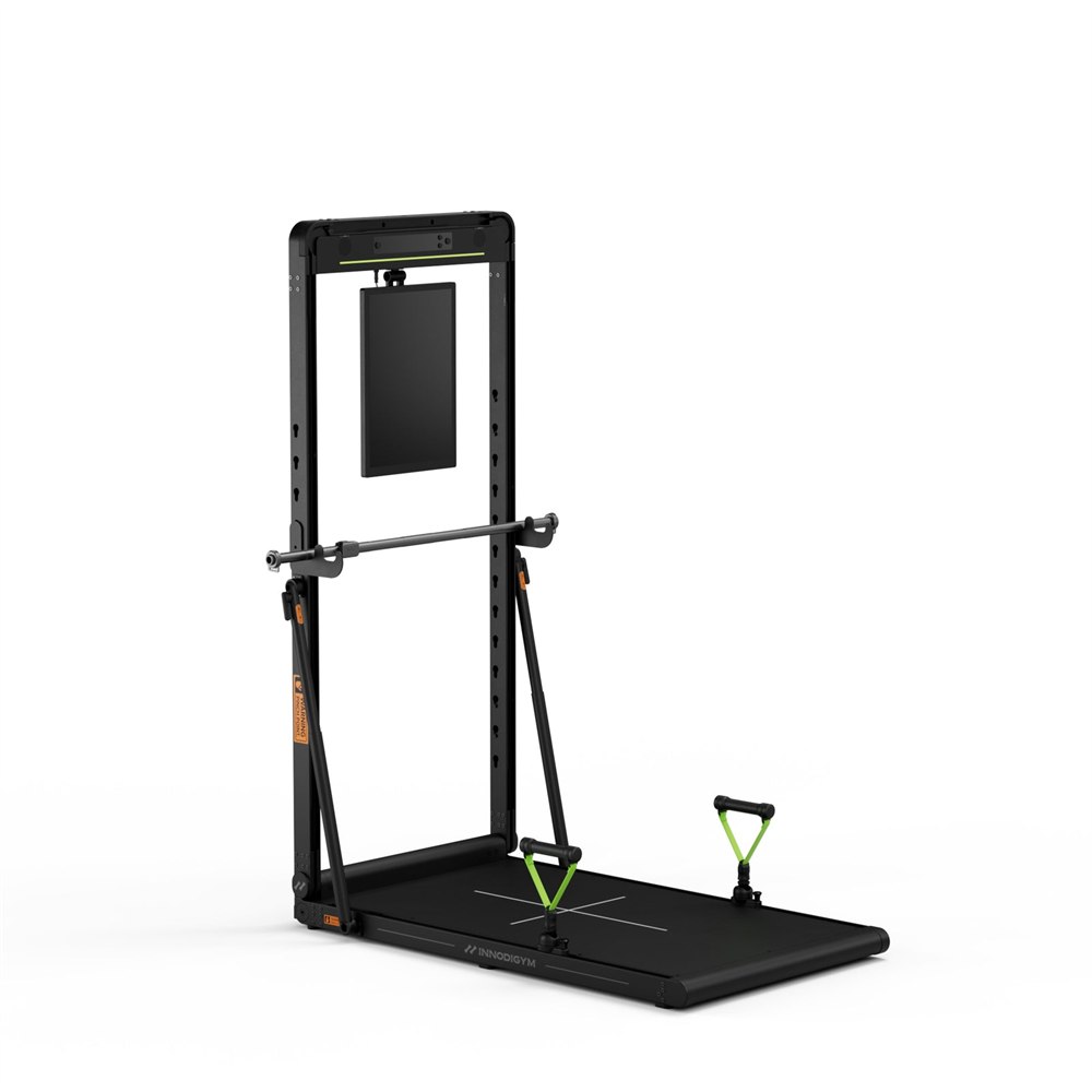 INNODIGYM OMNI X1 smart home gym shown on a white background