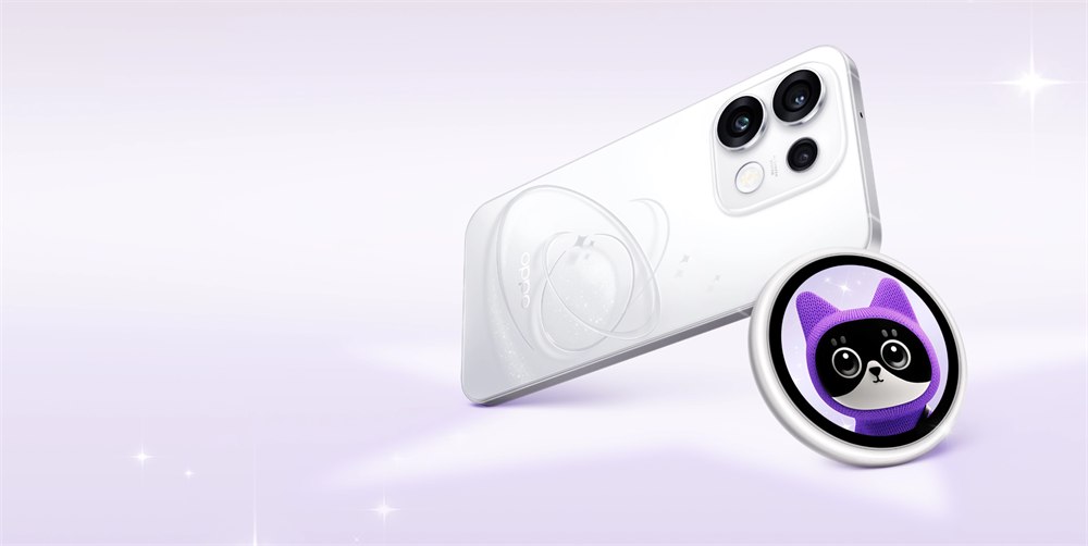 OPPO Bubble with phone showing remote camera control setup