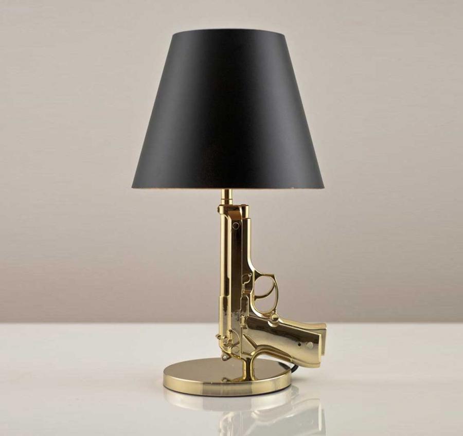 Hand Gun Lamp