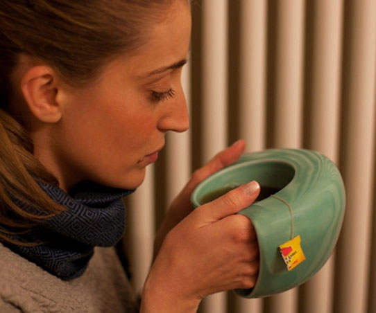 Hand Warming Coffee Mug
