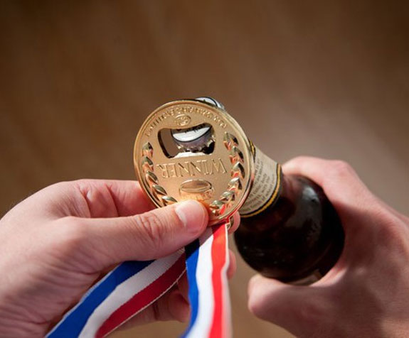 Gold Medal Bottle Opener