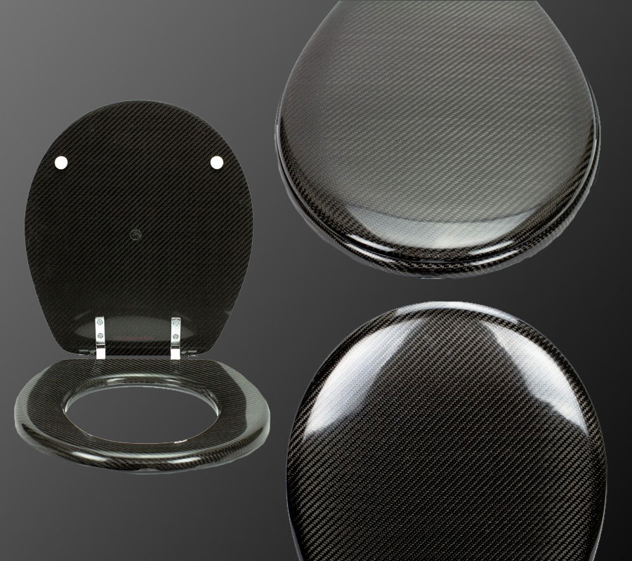 Carbon Fiber Toilet Seat