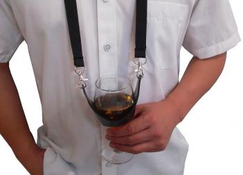 Wine Glass Holder Necklace