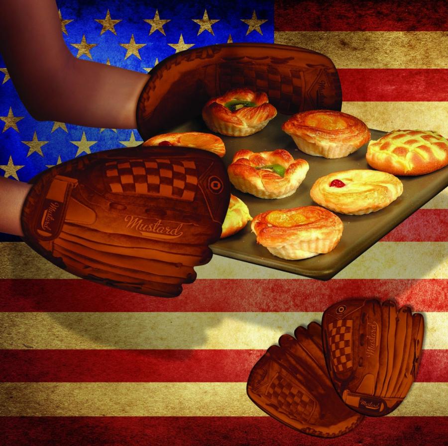 Baseball Glove Oven Mitt