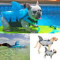 Your Dog Will Surely Look Viscous While Wearing a Shark Fin Dog Life Jacket This Summer