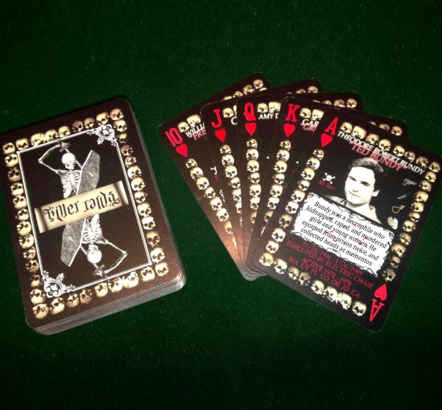 Serial Killer Playing Cards