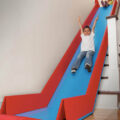 This Contraption Lets You Turn Your Stairs Into A Slide