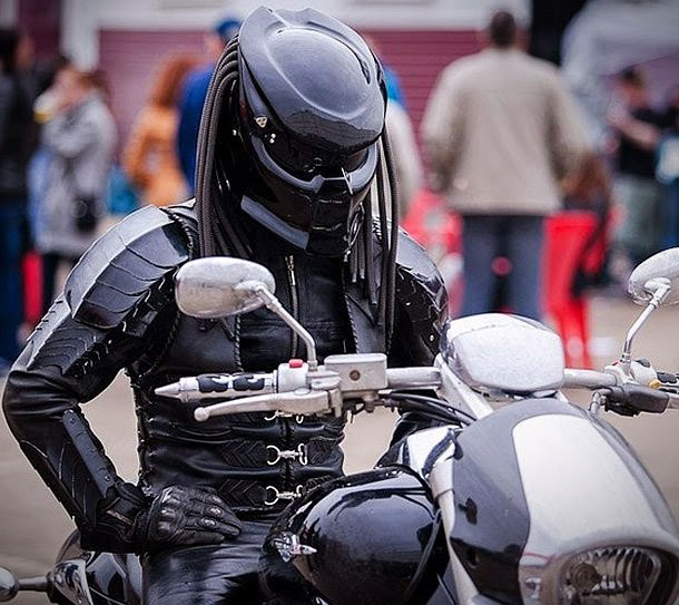 Predator Motorcycle Helmet