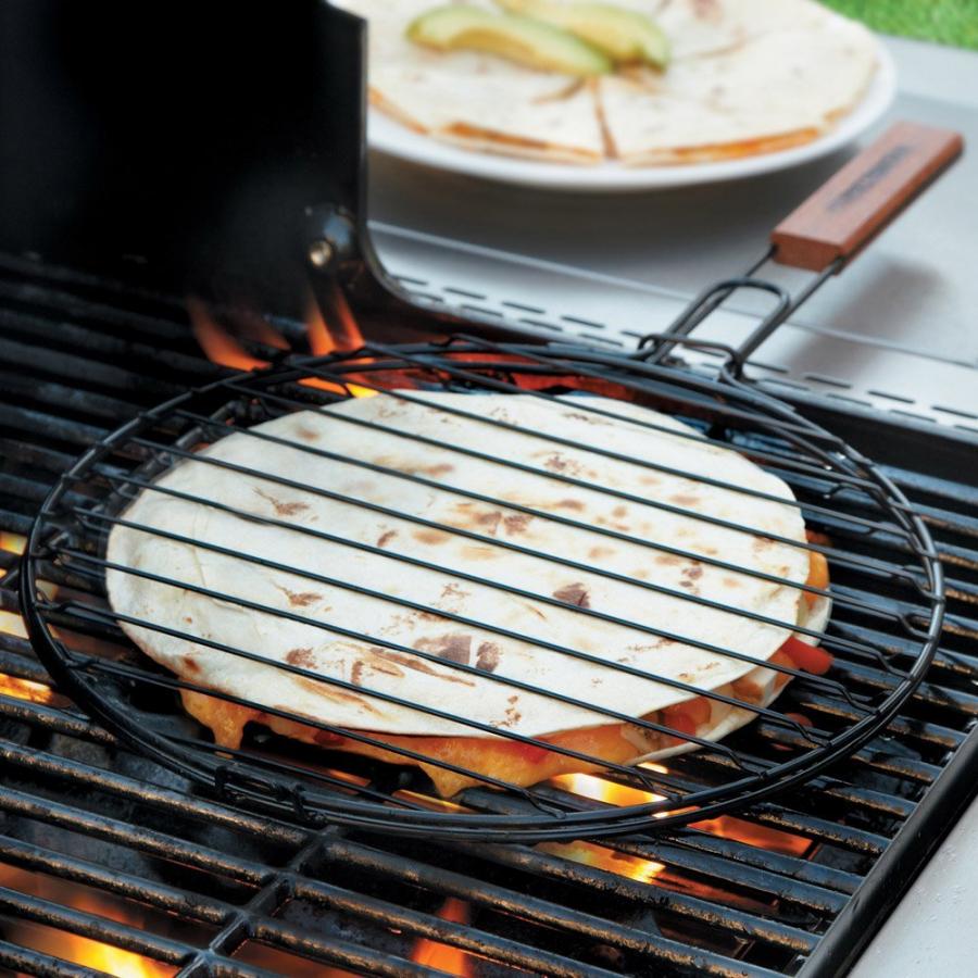 Quesadilla Griller Basket Lets You Make 'Dillas On The BBQ