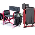 Folding Backpack Chair With Cooler And Side Table
