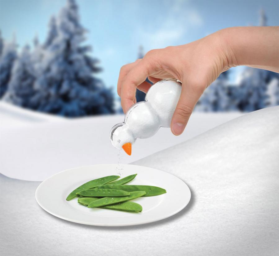 Salty The Snowman Salt Shaker