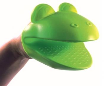 Frog Head Oven Mitt