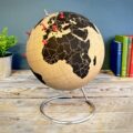 Cork Globe To Pinpoint Your Travels