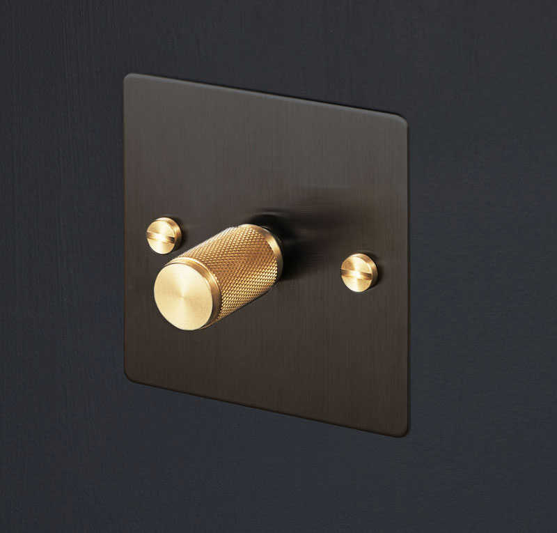 Solid Metal Light Dimmer Knob
