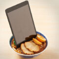 Bowl Of Ramen Noodles Phone and Tablet Dock