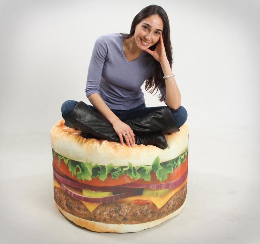 Cheeseburger Bean Bag Chair