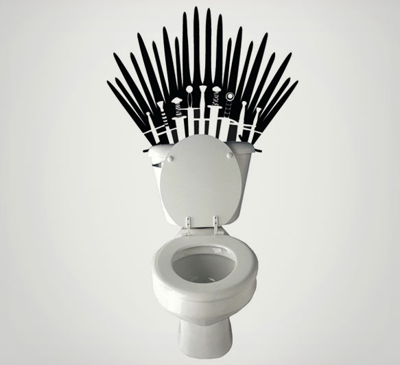 Game Of Thrones Toilet Wall Decal