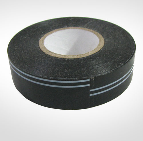 Black Electrical Tape With a Stripe Around It